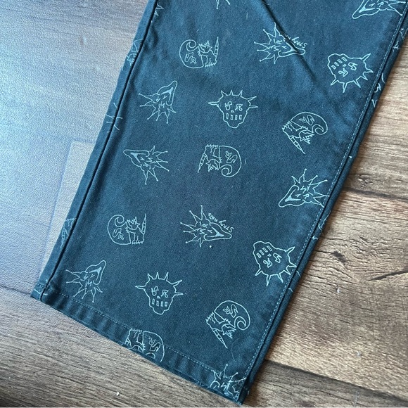 Carhartt WIP x Stray Rats Smith Canvas Pants Duck Blue Size 32x32 NEW - Picture 5 of 8